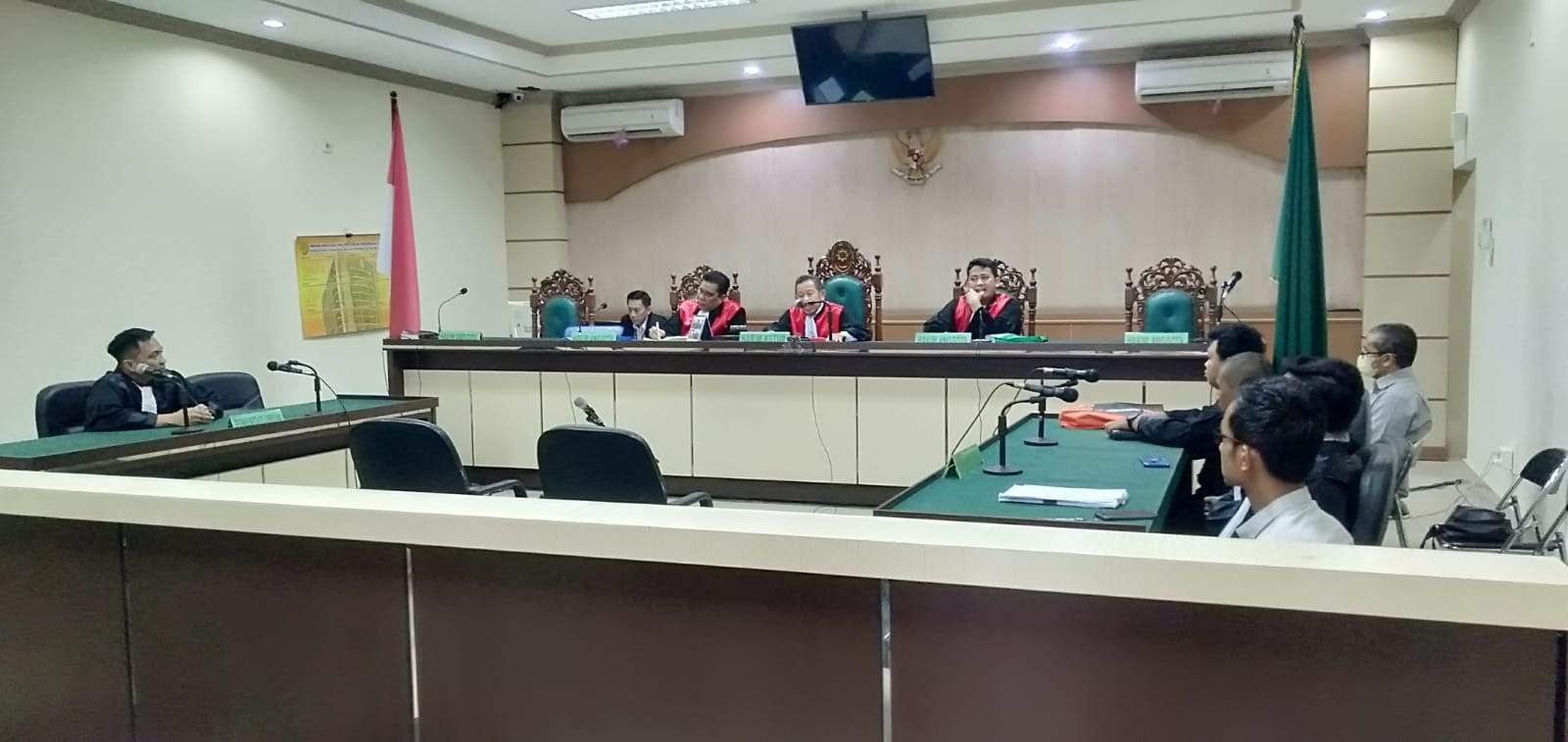 Suasana sidang gugatan di PN Banjarmasin