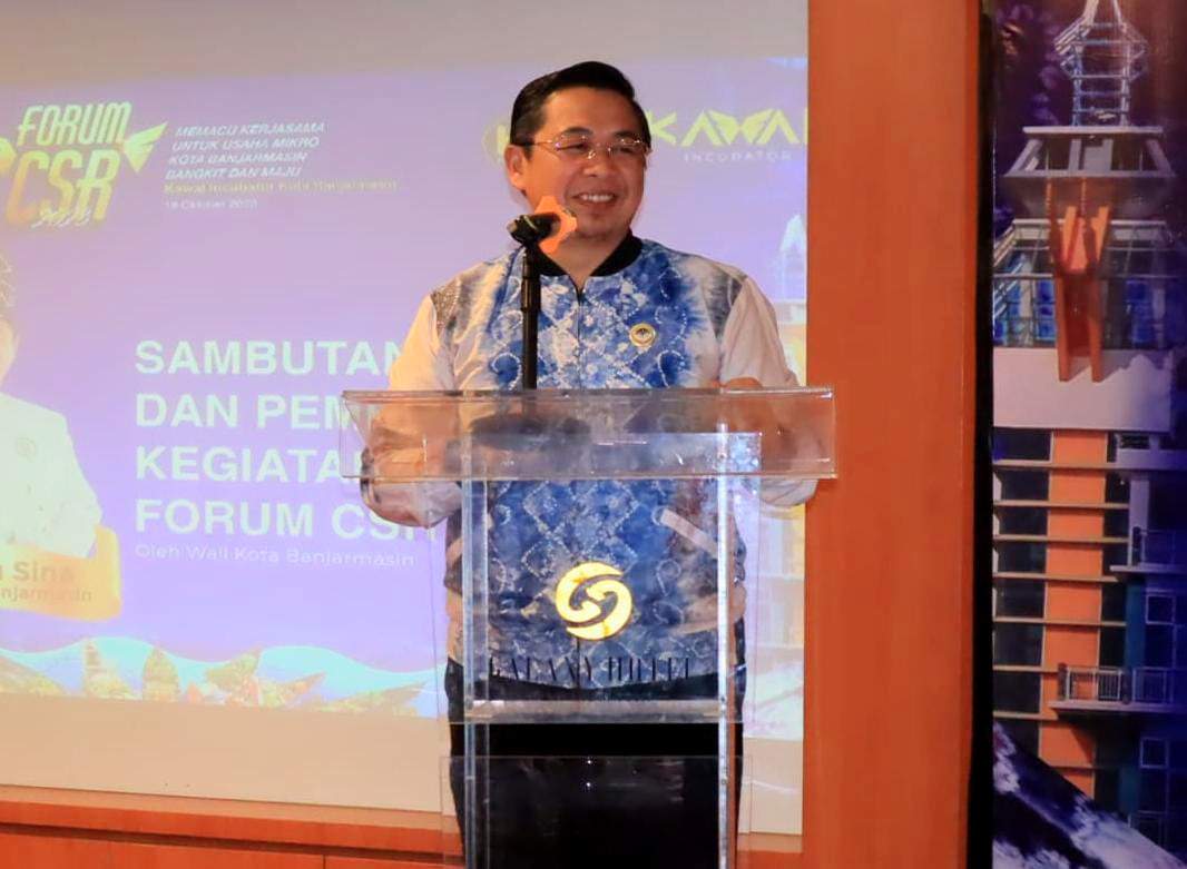 Walikota Banjarmasin, H Ibnu Sina. Foto: Diskominfotik Banjarmasin