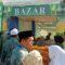 Stand NU Care LazisNu Ranting Desa Manunggal gelar pasar murah dan sangat antusias dikunjungi Pembeli. Sumber Foto : (Arif LK)