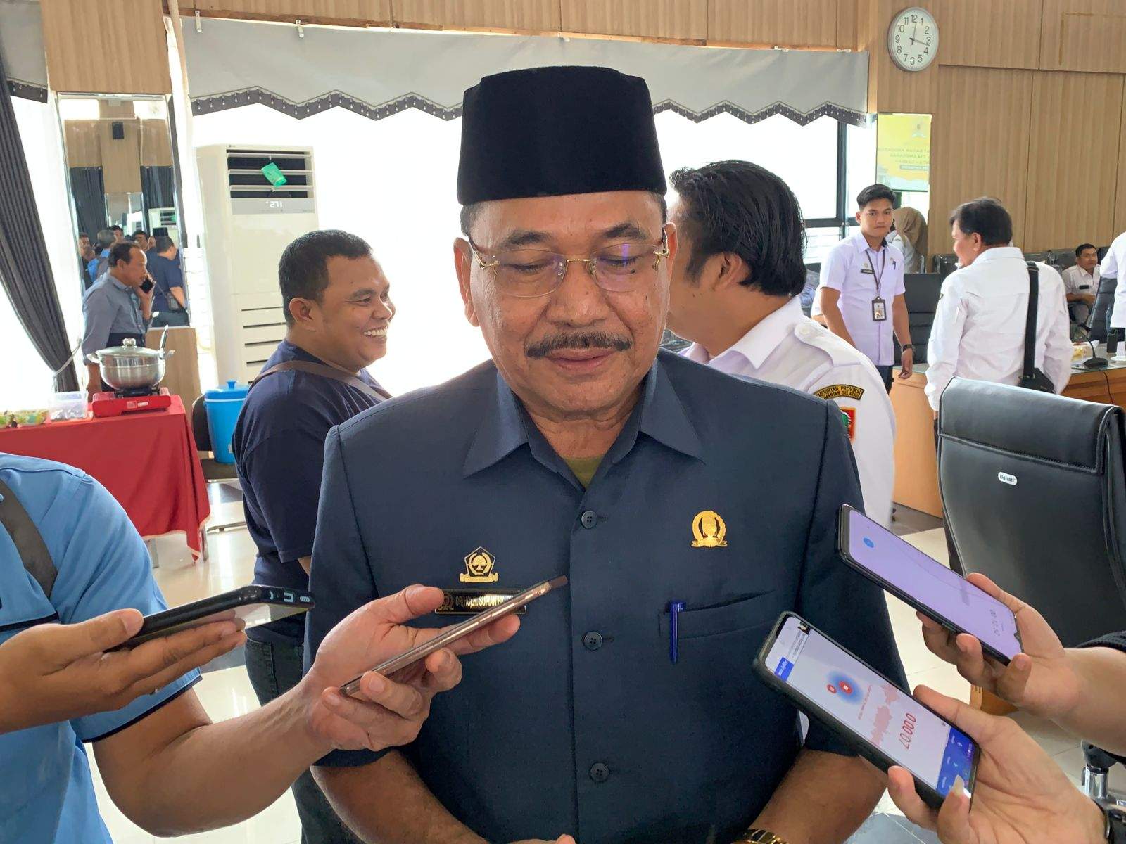 Ketua DPRD Kalsel, Supian HK. Foto: Ikhsan/lenterakalimantan.com