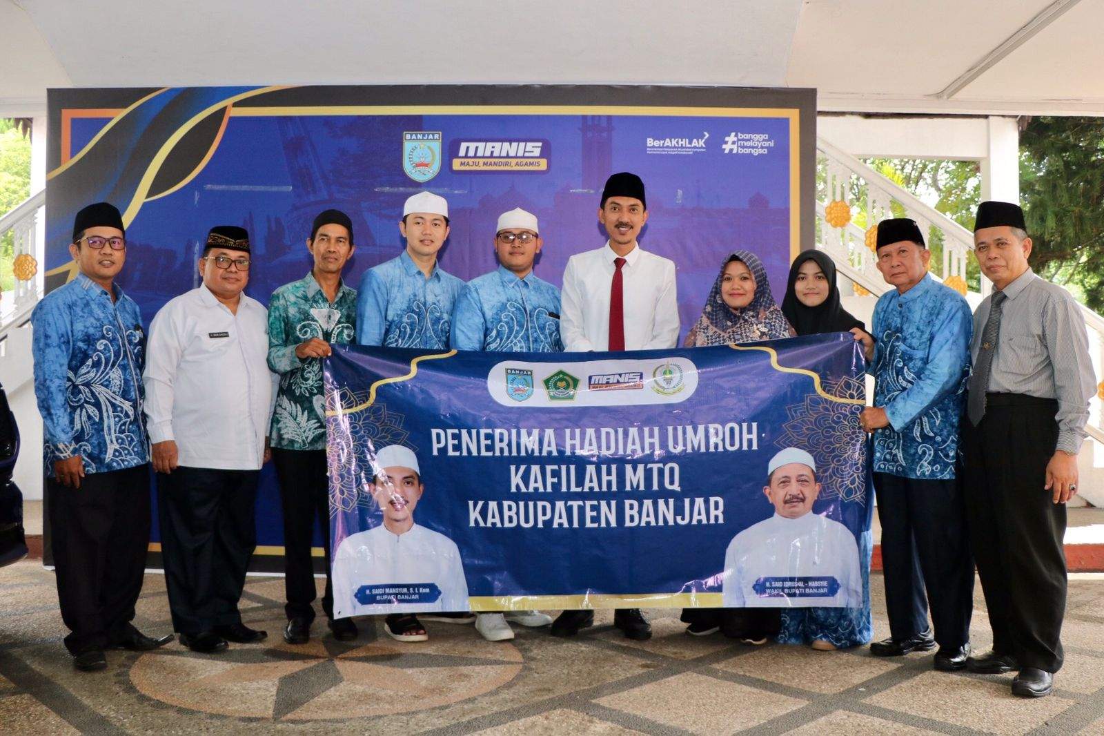 Bupati Saidi Terima Kedatangan Pengurus LPTQ Banjar. Foto: Pemkab Banjar