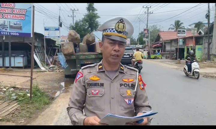 Kanit Gakkum Lantas Polres Tala Ipda Yohanes Dwi Haryanto.