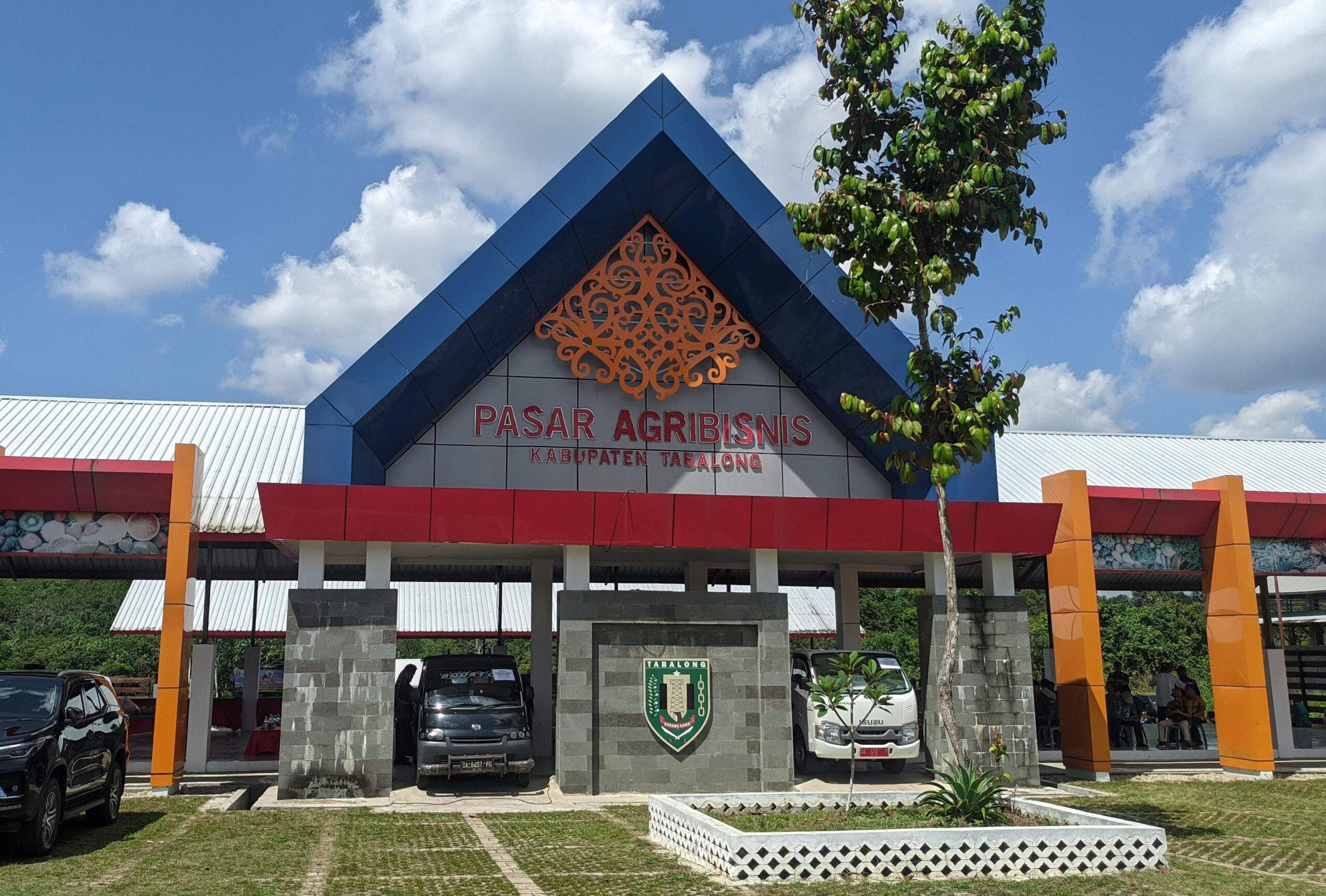 Pasar Agribisnis di Kembang Kuning. Foto: Jamal/lenterakalimantan.com