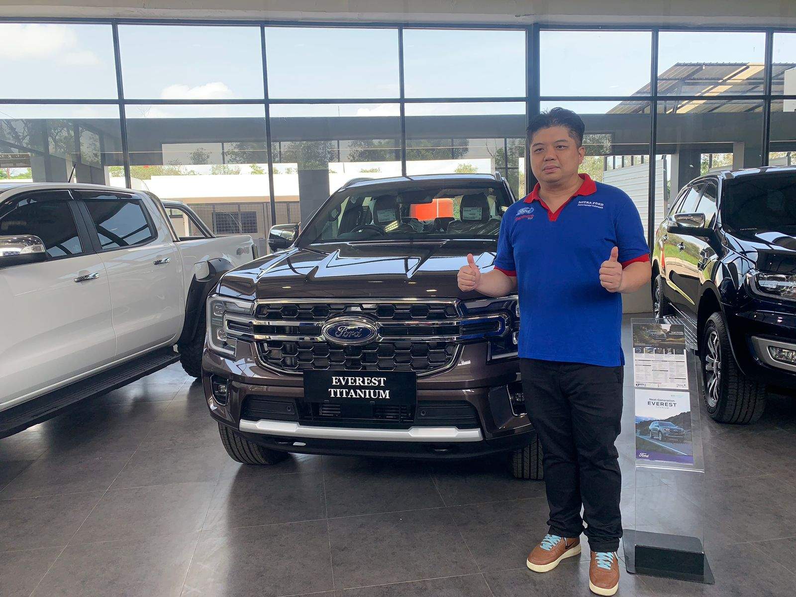 Asisten Direktur Mitra Ford Banjarmasin, Candra. Foto: Ikhsan/lenterakalimantan.com