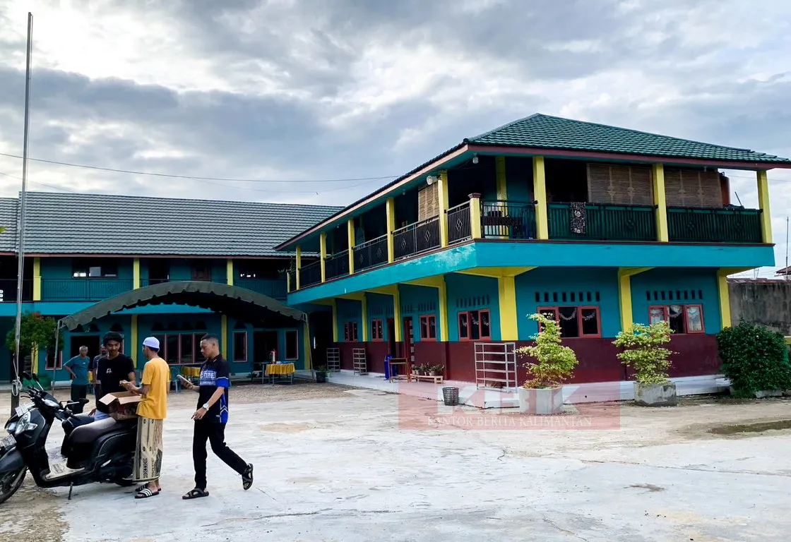 Salah satu penginapan gratis yang tersedia di Desa Tunggul Irang Martapura. Foto: Yahman for LK