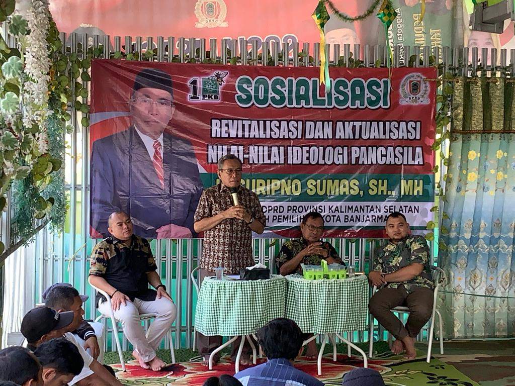 Legislator Suripno Sumas Tekankan Pemilu Bukan Merebut Kekuasaan. Foto: Ikhsan/lenterakalimantan.com