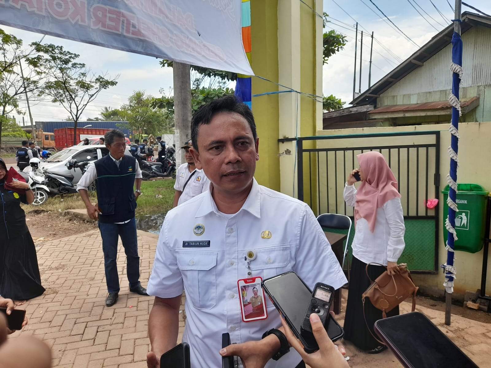 Kepala Dinas Kesehatan Kota Banjarmasin, Dr. Tabiun Huda.