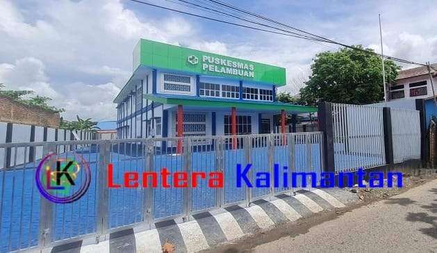 Salah satu puskesmas wilayah Pelambuan, Kota Banjarmasin yang sudah di rampungkan, Jum'at (5/1/2024). Foto: Arsyad/lenterakalimantan.com