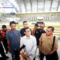 Ketua Persatuan Wartawan Indonesian (PWI), Hendry CH Bangun beserta rombongan didampingi Ketua PWI Kalsel Zaenal Helmi dan Ketua SIWO saat meninjau GOR Pemprov Kalsel di Banjarbaru. Foto: FRA for LK5W1H