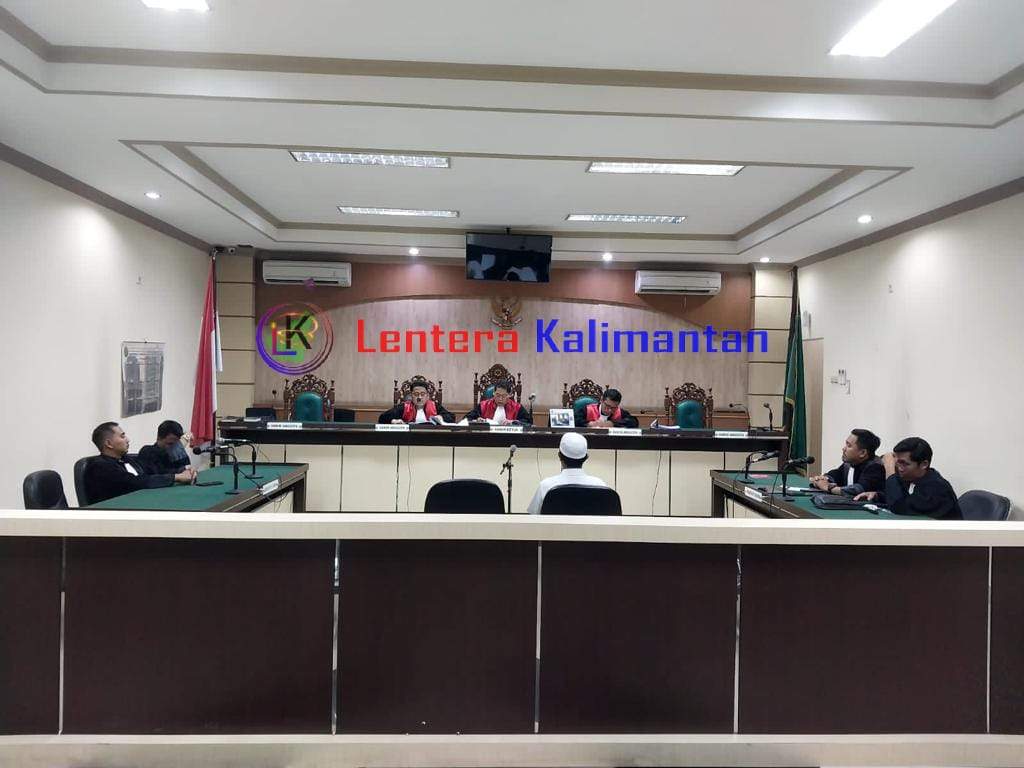 Suasana sidang kasus dugaan korupsi pengadaan iPad di Banjarbaru.