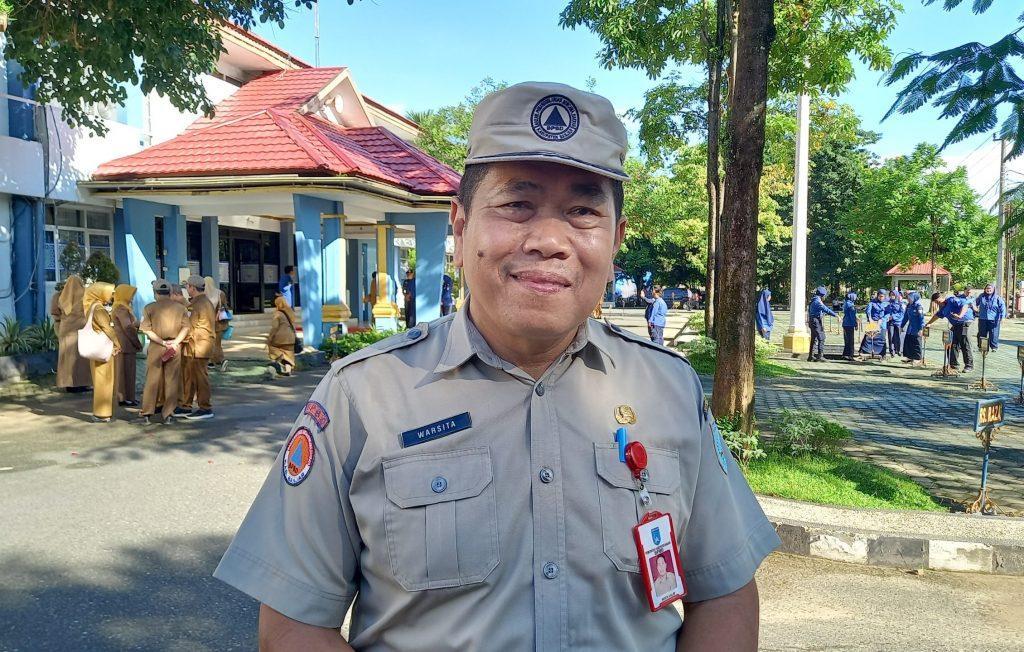 Kepala Pelaksana (Kalak) Badan Penanggulangan Bencana Daerah (BPBD) Kabupaten Banjar, Warsita.