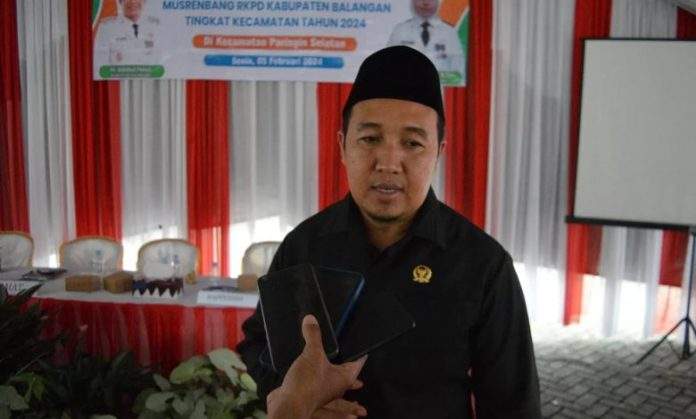 Ketua Komisi III Dewan Perwakilan Rakyat Daerah (DPRD) Kabupaten Balangan, Hafiz Anshari. Foto: rds
