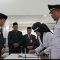 Bupati Balangan Abdul Hadi Usai melantik tiga Camat, salah satunya yakni Hudi Darmawan. Foto: BKPSDM Balangan