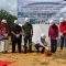 Bupati Tabalong, H Anang Syakhfiani meletakan batu pertama pada pembangunan TCC. Foto: Jamal/lenterakalimantan.com