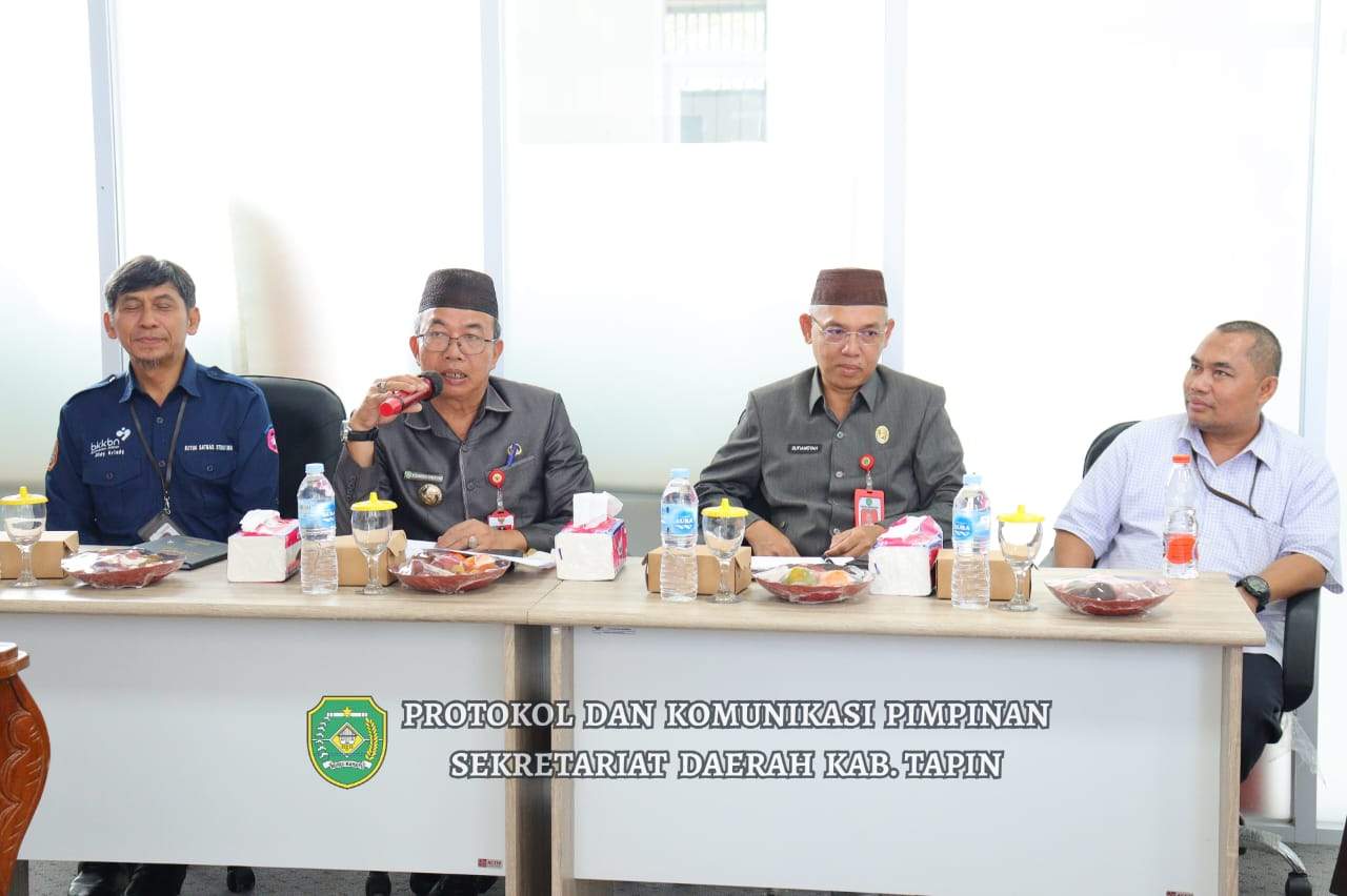 Rembuk Stunting Tingkat Kabupaten Tapin Tahun 2024 di Aula Dinas Satuan Polisi Pamong Praja, Tapin, Selasa (30/4/2024).