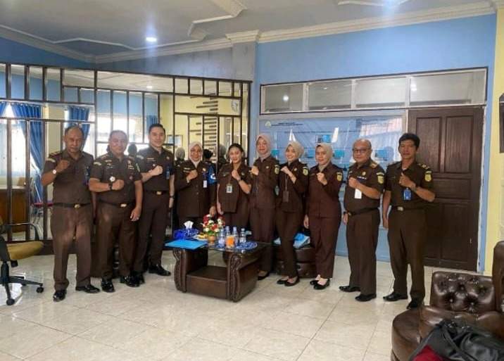 Acara inspeksi umum oleh Jaksa agung Muda Pengawasan di Kejati Kalsel
