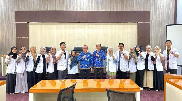 Pelepasan 12 peserta PIDI angkatan II, di Aula Dinkes Balangan. Foto: Humas Dinkes Balangan