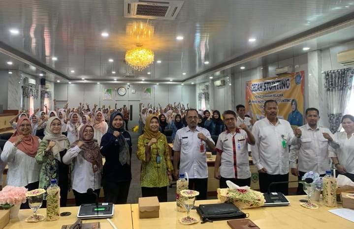 Pemkab Balangan berjuang bersama dalam kegiatan Gelar Darling, di Aula Benteng Tundakan, Paringin Selatan, Balangan, Rabu (12/6/2024). Foto: MC Balangan