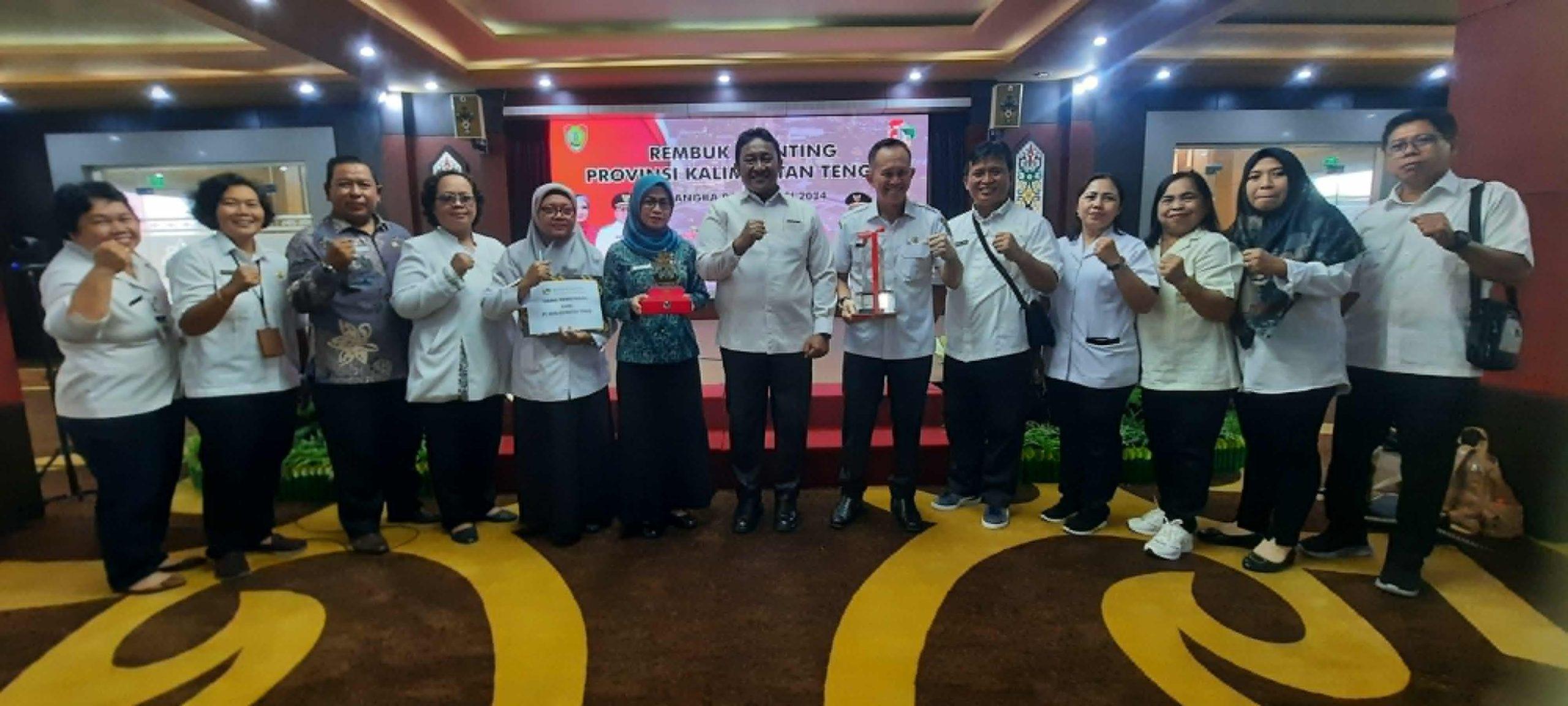 Pemkab Kapuas Raih Juara 3 Kinerja Aksi Konvergensi Stunting. Foto: Pemkab Kapuas