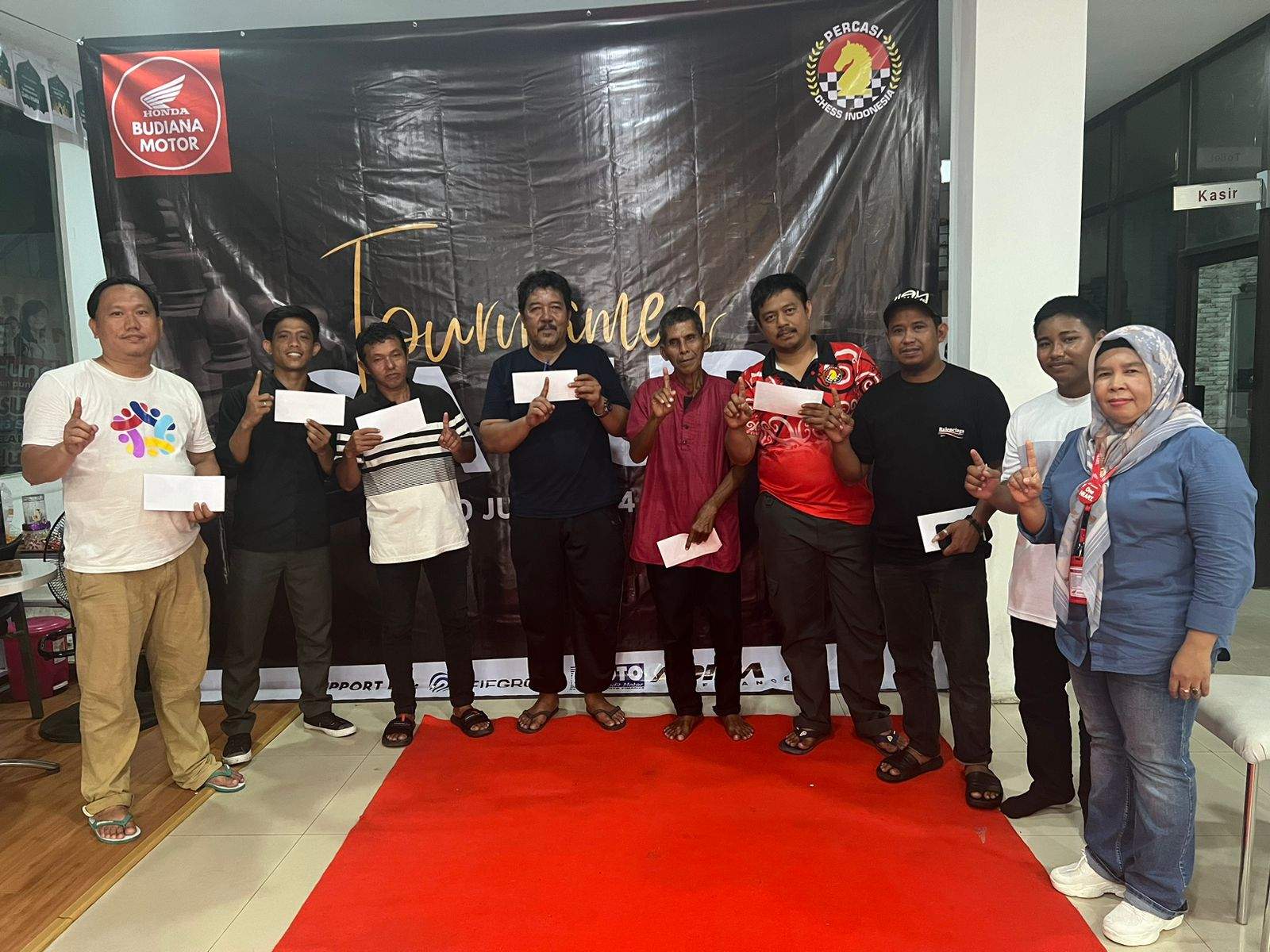 Budiana Motor Gelar Turnamen Catur Bersama PERCASI Kotawaringin Barat. Trio Motor Honda