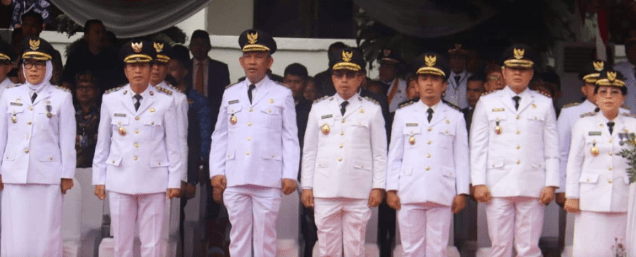 Pj Bupati Barito Utara Ikuti Upacara Peringatan Hari Otonomi Daerah XXVIII Tahun 2024. Foto: Pemkab Barito Utara