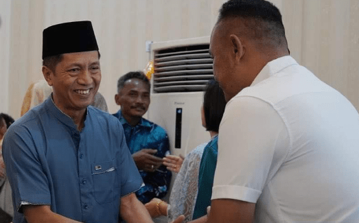 Pj Bupati Drs Muhlis Gelar Open House Idul Fitri 1445 H. Foto: Pemkab Barito Utara