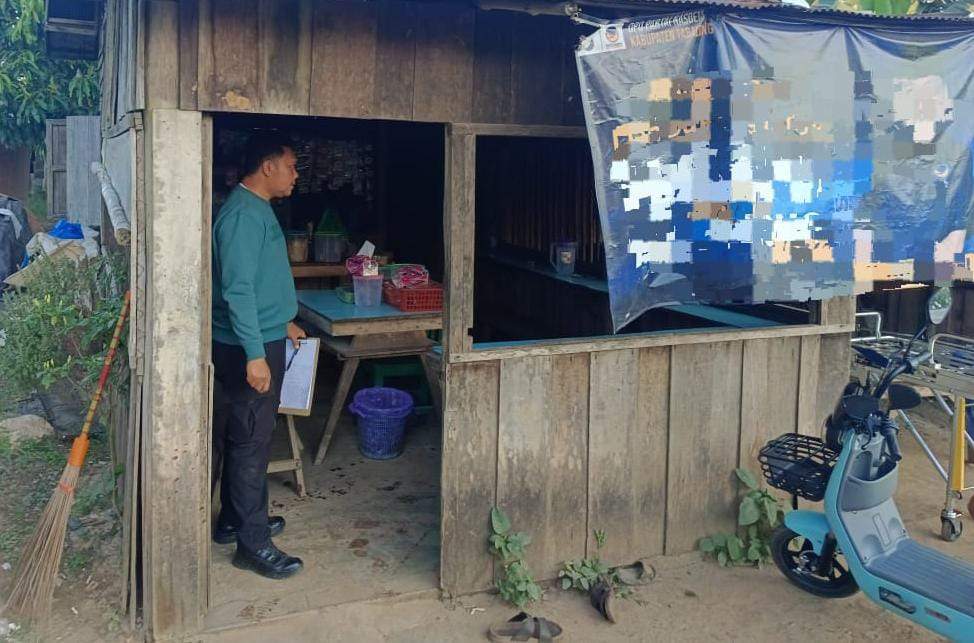 Polisi melakukan penelusuran terkait perkara yang menimpa korban. Foto: Humas Polres Tabalong