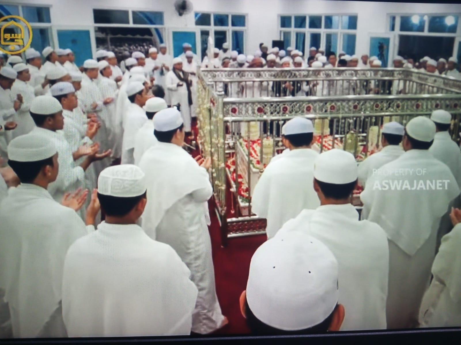 Suasana haul Muassis Ponpes Al Falah Banjarbaru yang bertempat di kubah KH Muhammad Tsani, Selasa (16/7/2024). Foto: Arsyad/lenterakalimantan.com