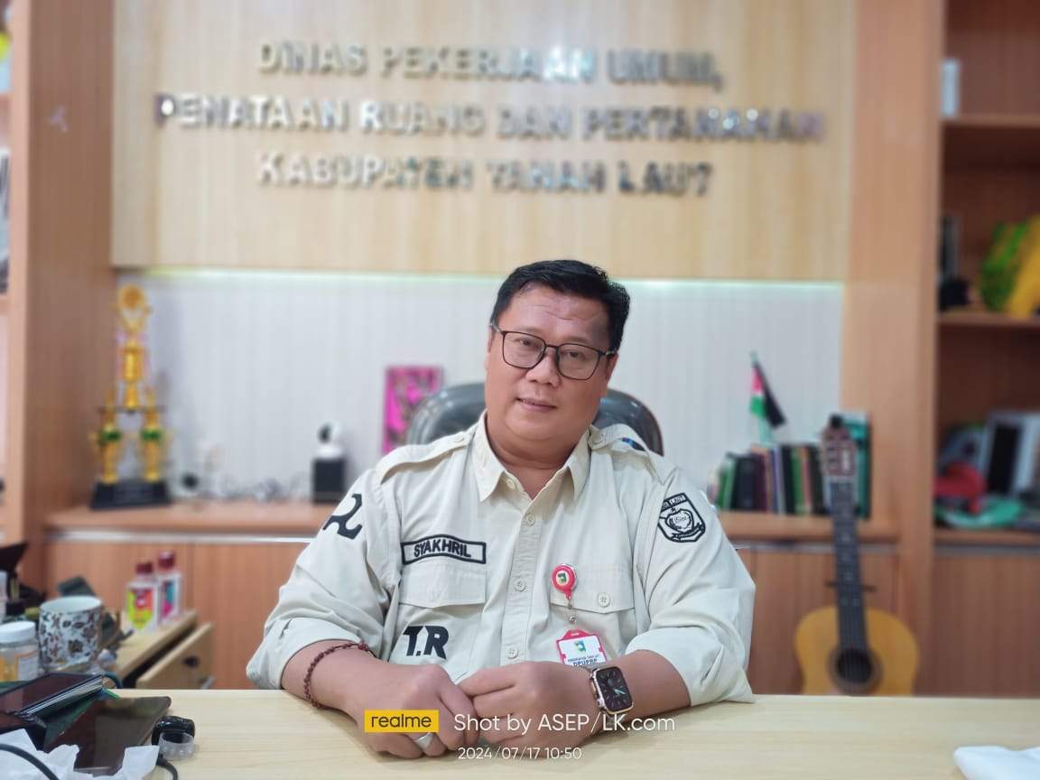 Kadis PUPRP Tala Syakhril Hadrianadi. Foto: dok. Asep/lenterakalimantan.com