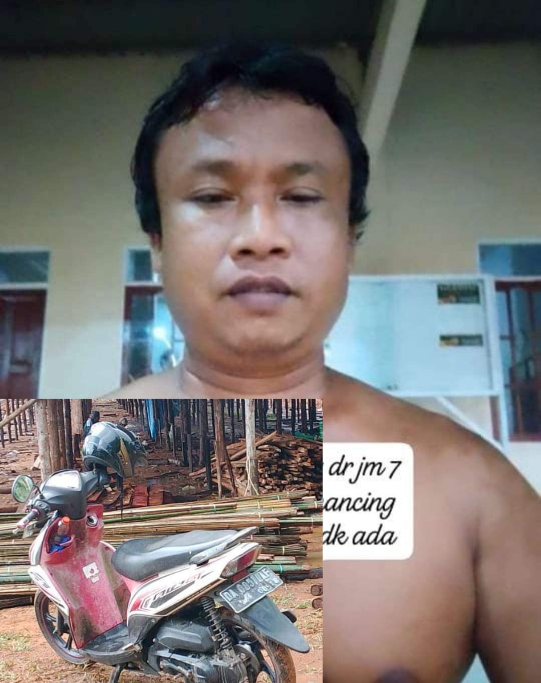Tangkapan Layar - Orang hilang bernama Suratno alias Bejo (35). Foto: Istimewa
