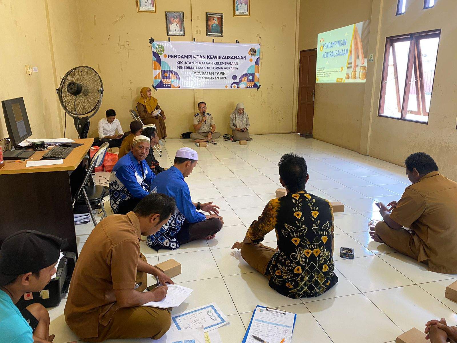 Reforma Agraria dilaksanakan di Desa Margasari Hilir, Kecamatan Candi Laras Selatan, Tapin, Kalsel. Foto: Kantor Pertanahan Tapin