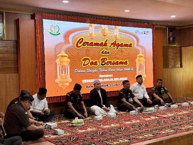 Acara ceramah agama di Kejati Kalsel