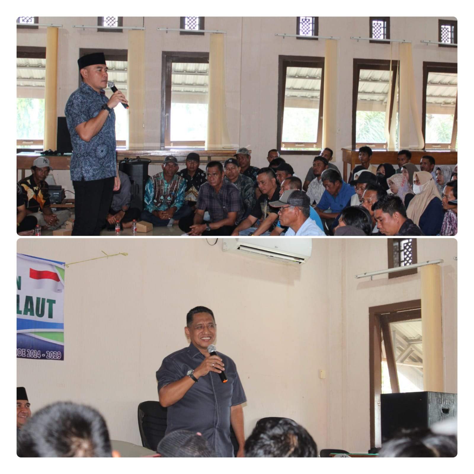 Pasangan Bang RaZa bakal calon bupati dan bakal calon wakil bupati bertemu relawan dari 3 Kecamatan. Foto: dok. Asep/lenterakalimantan.com