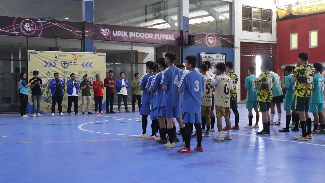 KNPI DPD Kota Banjarmasin gelar Turnamen Futsal antar OKP se-Banjarmasin, Jumat (16/8/24). Foto: Arsyad/lenterakalimantan.com