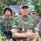 Pangdam VI/Mlw, Mayjen TNI Tri Budi Utomo usai menutup TMMD ke 121 Kodim 1003/HSS. Foto Pendim HSS
