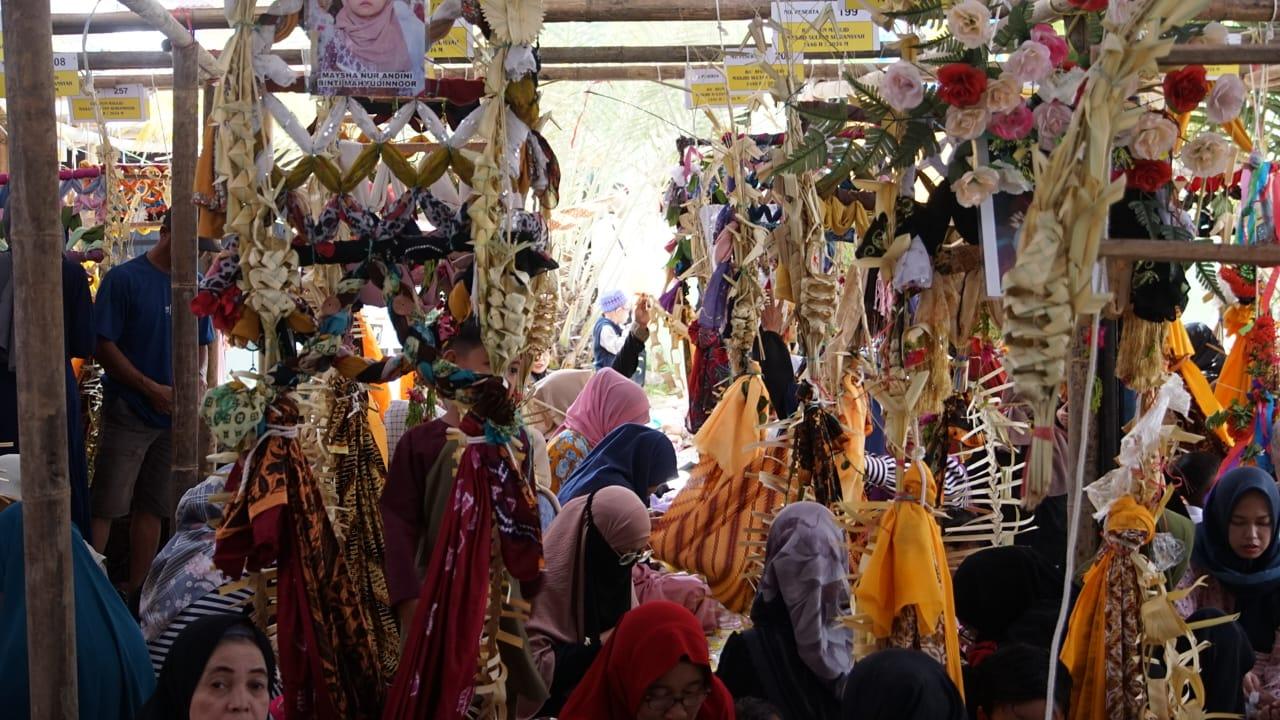 Ratusan Warga Ramaikan Festival Baayun Maulid yang Digelar Pemko Banjarmasin. Foto: Pemko Banjarmasin