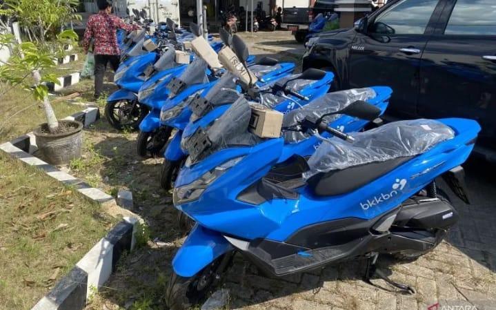 Pemkab Balangan mengadakan 30 unit kendaraan roda dua untuk para penyuluh KB yang ada di 8 kecamatan, di kabupaten Balangan. Foto: P3A P2KB PMD Balangan