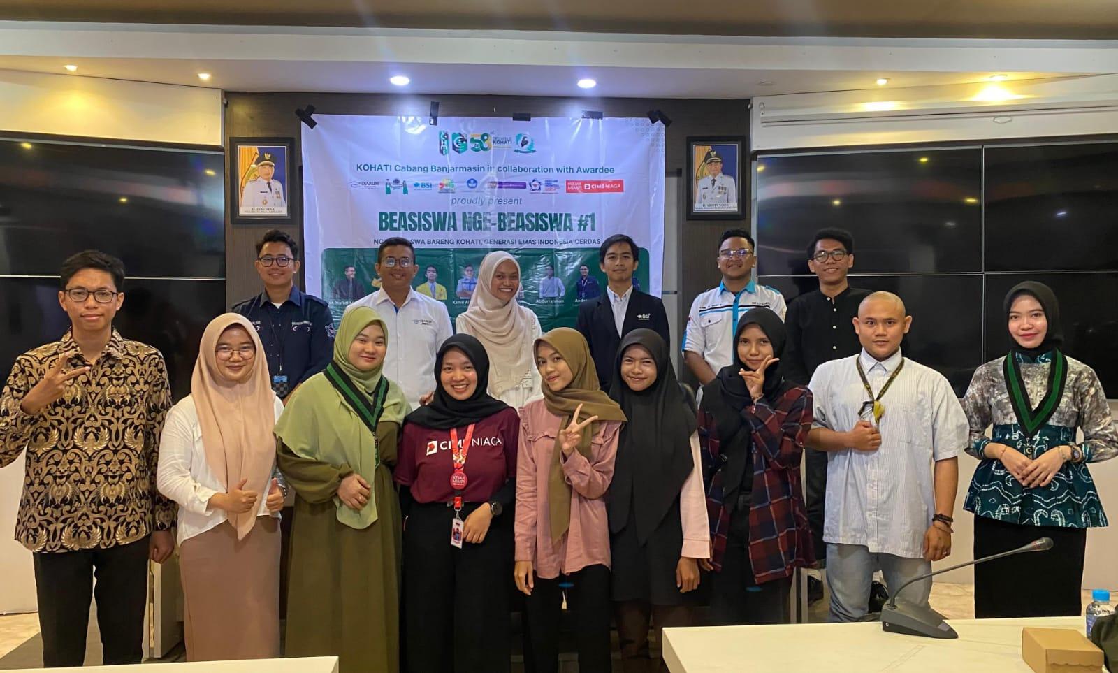 Kohati Cabang Banjarmasin gelar Seminar Beasiswa Nge-Beasiswa dalam rangka Dies Natalis ke-58 Korps-HMI Wati, Sabtu (21/9/2024).