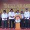 Deklarasi kampanye damai dihadiri Ketua sementara DPRD Tala. Foto: Kiriman