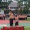 Pj Bupati Tabalong, Hj Hamida Munawarah memimpin upacar peringatan Hari Pramuka ke-63 tahun 2024 di Kabupaten Tabalong. Foto: JM/lenterakalimantan.com