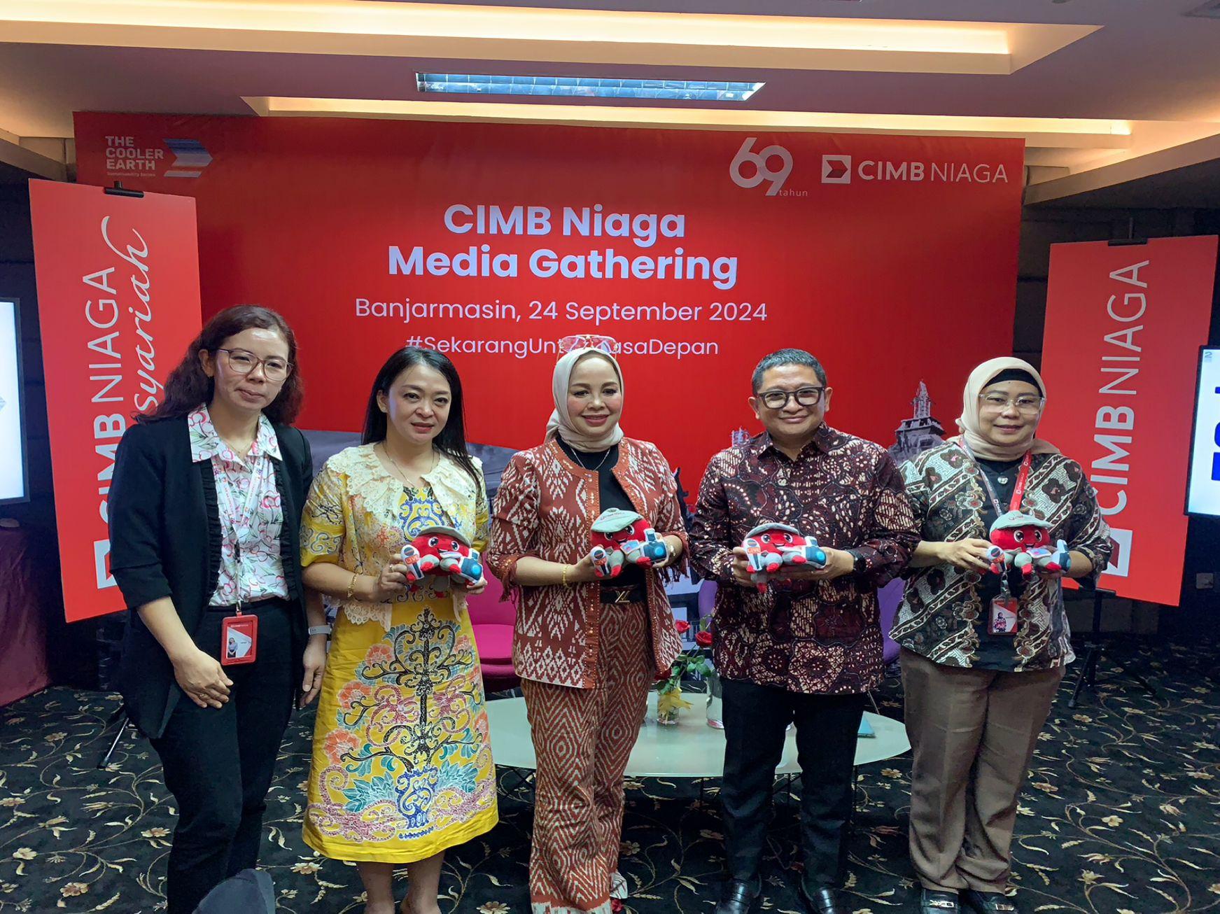 CIMB Niaga saat menggelar Media Gathering di Banjarmasin pada 24 september 2024. Foto: Ikhsan/lenterakalimantan.com