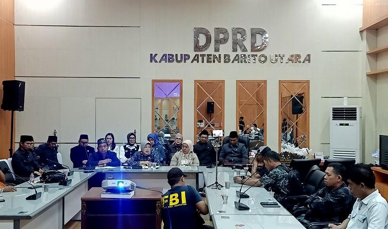 Rapat Paripurna Perubahan Tahun Anggaran 2024 di DPRD Kabupaten Barito Utara. Foto: Sekwan Barut