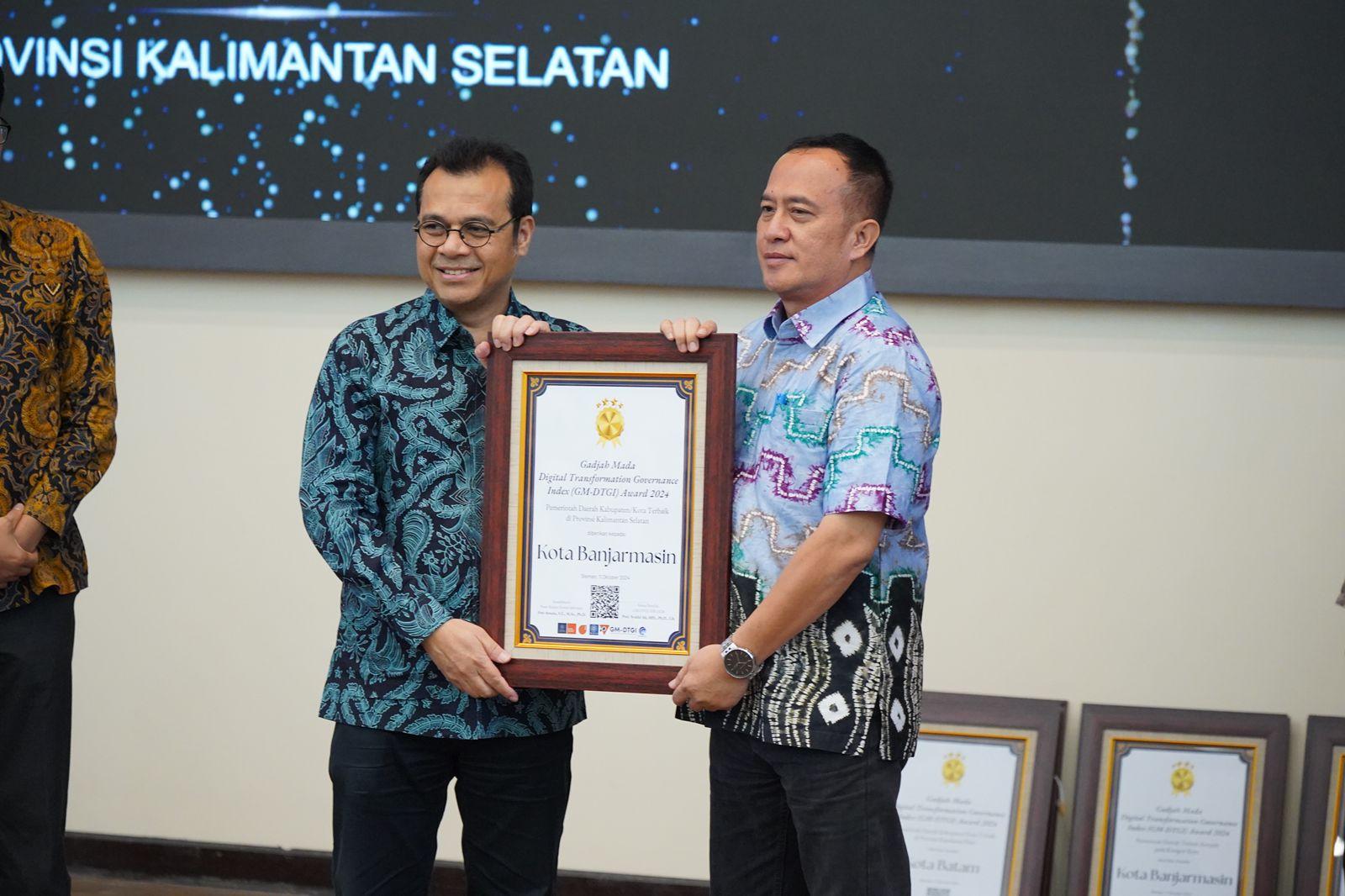 Banjarmasin Raih Penghargaan GM-DTGI