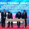 Kementerian Agraria dan Tata Ruang/Badan Pertanahan Nasional (ATR/BPN) menyelenggarakan Serah Terima Jabatan (Sertijab) Menteri ATR/Kepala BPN dan Wakil Menteri ATR/Wakil Kepala BPN di Aula Prona Kementerian ATR/BPN pada Senin (21/10/2024).