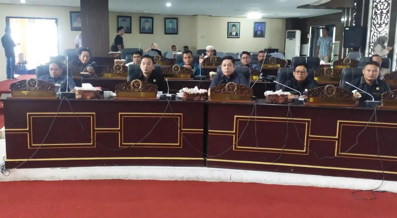 Suasana paripurna pengumuman calon pimpinan DPRD Kotabaru masa bakti 2024-2029. Foto: Humas DPRD Kotabaru