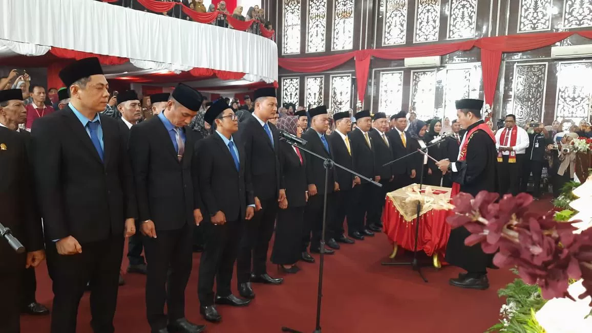 35 anggota DPRD Kabupaten Kotabaru secara resmi dilantik. Foto: Istimewa