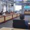 Jajaran SKPD dilingkungan Pemkab Balangan, saat menggelar Rapat Percepatan Pembangunan MPP Balangan di Aula Benteng Tundakan, Paringin Selatan. Sumber Foto: MC Balangan