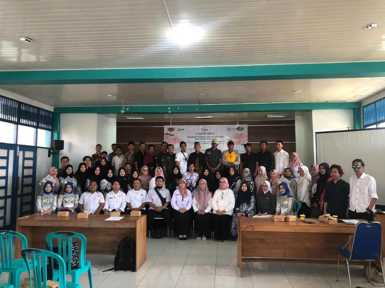 Pemerintah Kabupaten Tapin, melalui Dinas Kebudayaan dan Pariwisata, menggelar acara launching, sosialisasi, sekaligus pembentukan kepengurusan Protapukseni (Program Tapin untuk Seni) tahun 2024, yang berlangsung di Gedung Pemuda KNPI, pada Rabu (13/11/2024). Foto: Pemkab Tapin