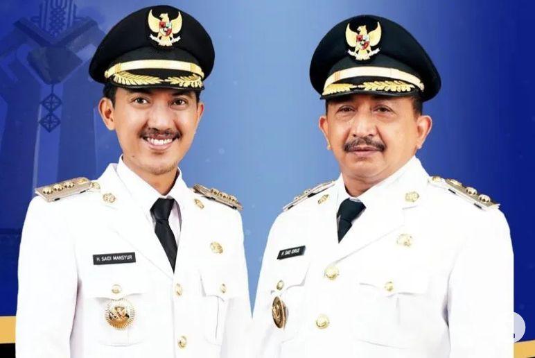 Bupati Banjar, H Saidi Mansyur dan Wakil Bupati Banjar Habib Idrus Al Habsyi. Foto: dok Pemkab Banjar