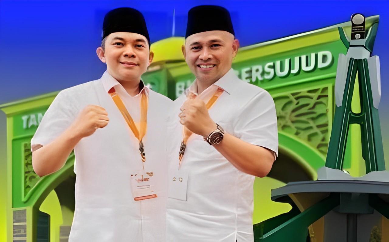 Pasangan calon Bupati dan Wakil Bupati Tanah Bumbu, Andi Rudi Latif dan Bahsanuddin